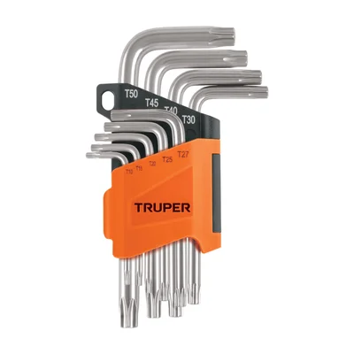 JUEGO DE 9 LLAVES TORX