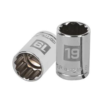 DADO POLIGONAL ENCASTRE 1/2" 19 MM
