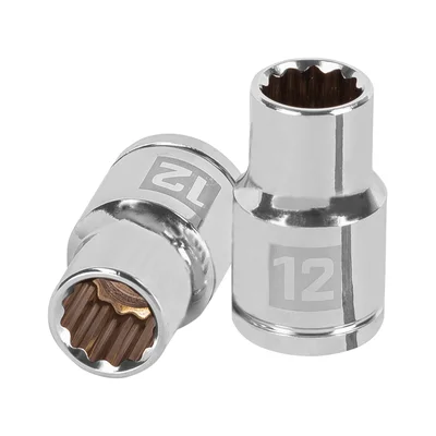 DADO POLIGONAL ENCASTRE 1/2" 12 MM