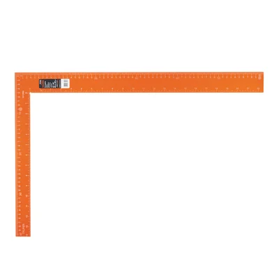 ESCUADRA ALBAÑIL 16" X 24" DE ALUMINIO NARANJA