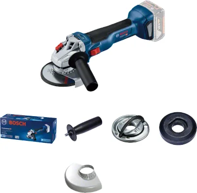 AMOLADORA GWS 18V-10 + KIT 2 BAT. 4Ah Y CARGADOR