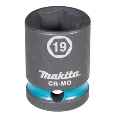 DADO DE IMPACTO CORTO CR-MO 1/2" X 19MM. IMPACT BLACK