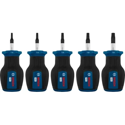PRO JUEGO DESTORNILLADOR CORTO TX X 5 PZ