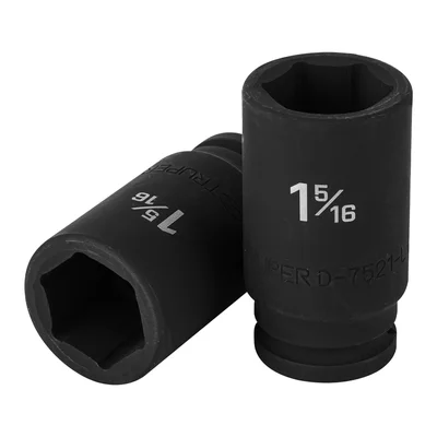 DADO TUBULAR HEXAGONAL ENCASTRE 3/4" DE IMPACTO DE 1-5/16"