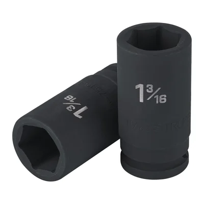 DADO TUBULAR HEXAGONAL ENCASTRE 3/4" DE IMPACTO DE 1-3/16"